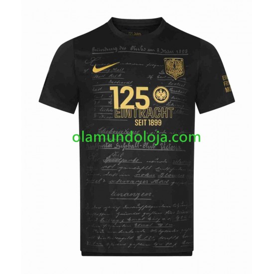Camisola Eintracht Frankfurt Anniversary Homem Equipamento Primeiro 2023-2024 Manga Curta